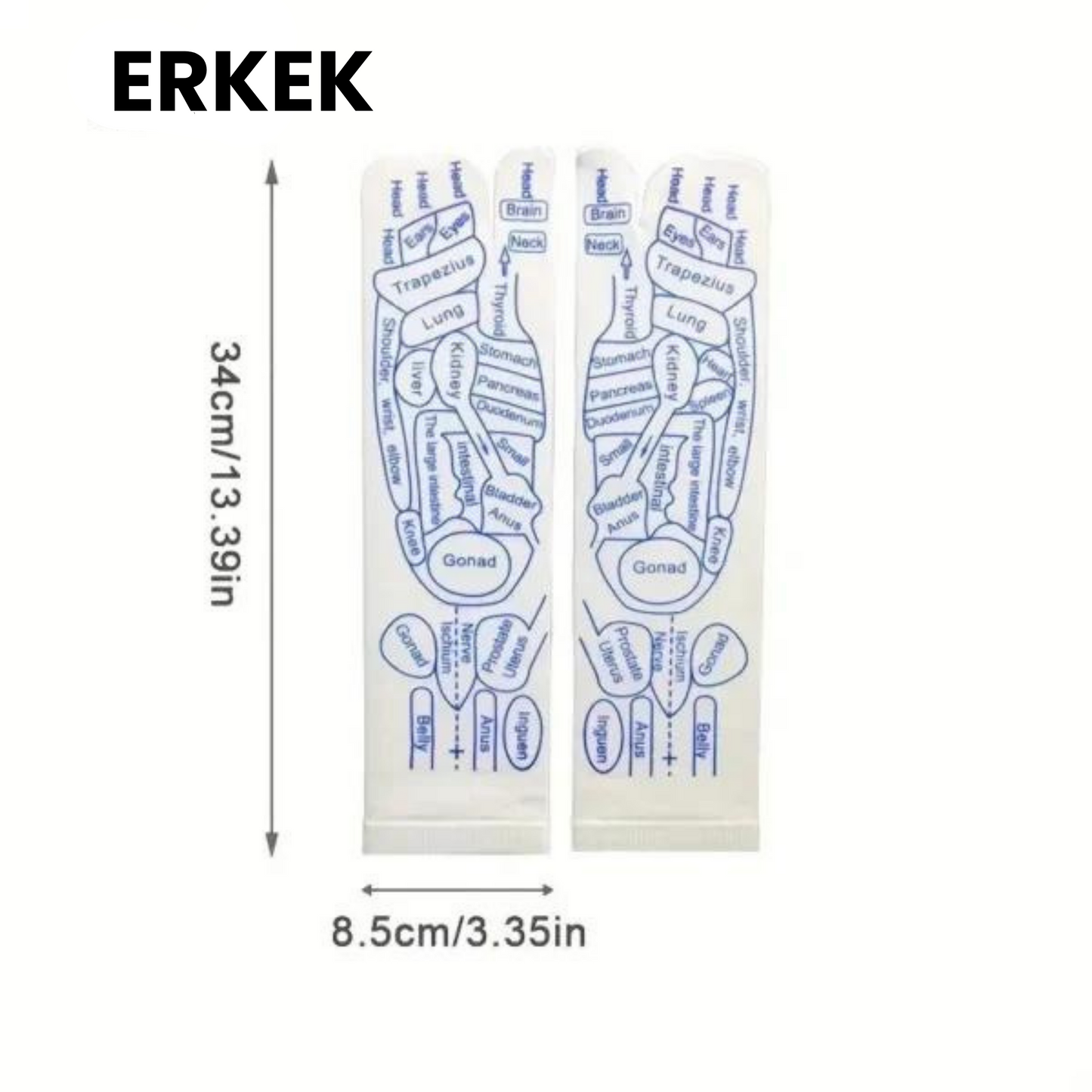 Relaxa Step™ Refleksoloji Çorap