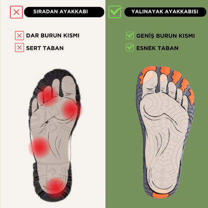 Relaxa Step™ Yalınayak Ayakkabısı