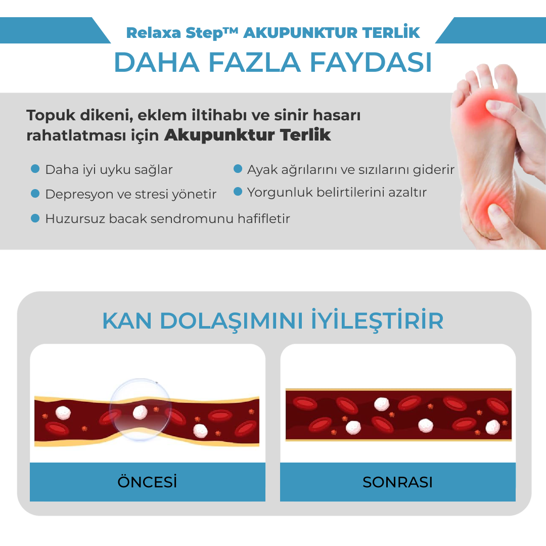 Relaxa Step™  Akapunktur Terlik